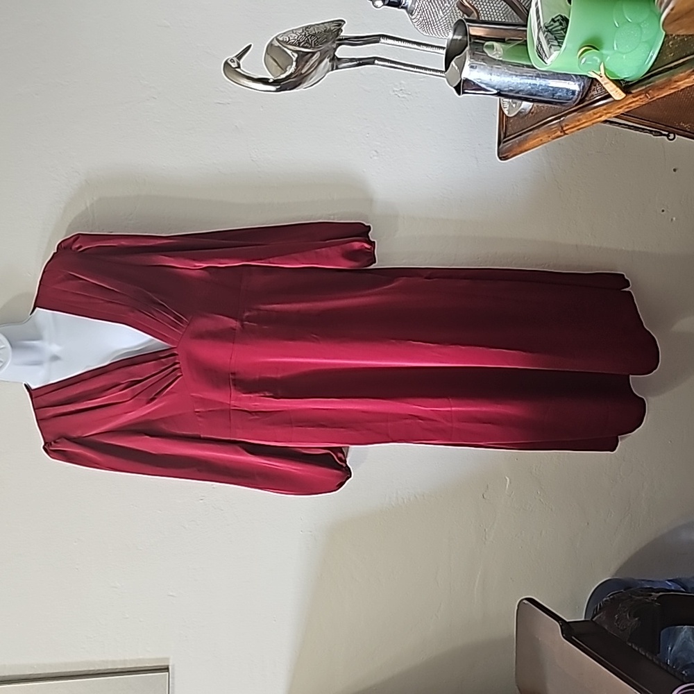 Burgandy Dress - New